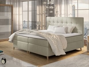 Континентальная кровать CRETE-Magic Velvet 2201-120x200 см цена и информация | Кровати | kaup24.ee
