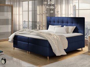 Континентальная кровать CRETE-Magic Velvet 2216-160x200 см цена и информация | Кровати | kaup24.ee