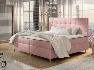 Континентальная кровать CRETE-Magic Velvet 2257-160x200 см цена и информация | Кровати | kaup24.ee