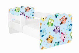Кровать с матрасом и съемной защитой ALEX 57, 160x80 см цена и информация | Детские кровати | kaup24.ee