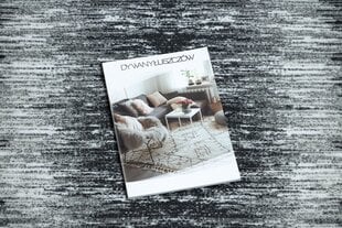 Rugsx ковровая дорожка Toltec, серая, 67 см цена и информация | Ковры | kaup24.ee
