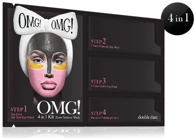 Näohooldus komplekt OMG! 4 in 1 Kit Zone System Mask Omg-Zmask цена и информация | Näomaskid, silmamaskid | kaup24.ee