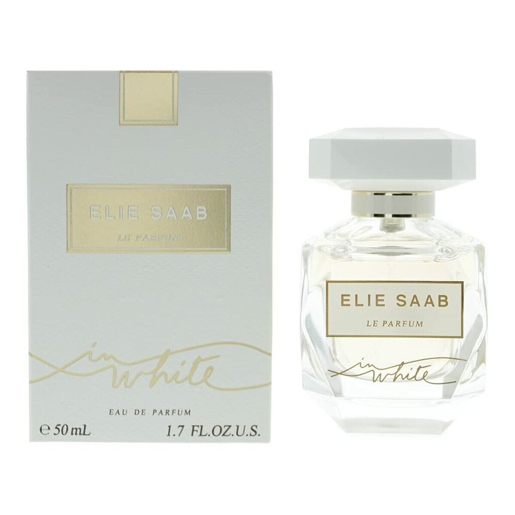 Parfüümvesi Elie Saab Le Parfum In White EDP naistele, 50 ml цена и информация | Naiste parfüümid | kaup24.ee