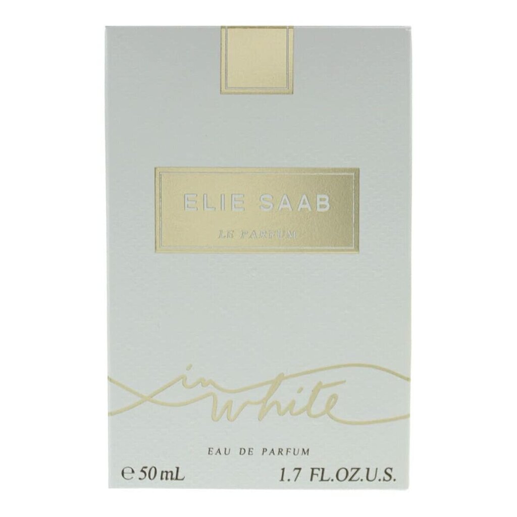 Parfüümvesi Elie Saab Le Parfum In White EDP naistele, 50 ml цена и информация | Naiste parfüümid | kaup24.ee