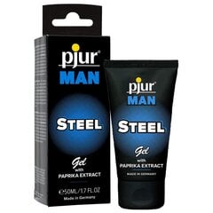 Määrdeaine Pjur Man Steel Gel, 50 ml hind ja info | Lubrikandid | kaup24.ee