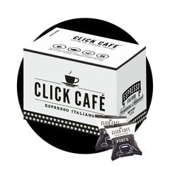 Kohvikapslid Clickcafe Forte, Lavazza Modo mio kohvimasinatele, 100 tk hind ja info | Kohv, kakao | kaup24.ee