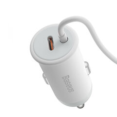 Baseus MagSafe 15Вт + USB-A 25Вт белый (CW01) цена и информация | Зарядные устройства для телефонов | kaup24.ee