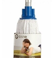 Салфетка для пола Cisne Extra White Cotton Wet Mop No22 цена и информация | Принадлежности для уборки | kaup24.ee