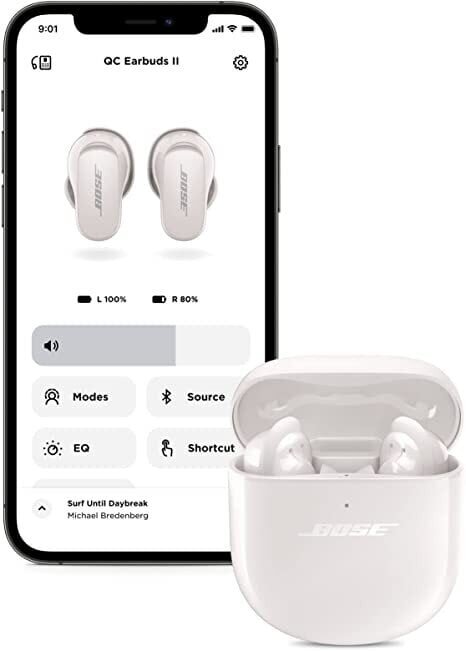 Bose QuietComfort Earbuds II Soapstone 870730-0020 цена и информация | Kõrvaklapid | kaup24.ee