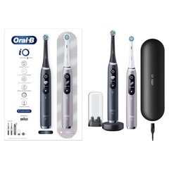 Oral-B iO9 Series Duo Pack Black Onyx/ Rose цена и информация | Электрические зубные щетки | kaup24.ee