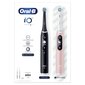 Oral-B iO6 Series Duo Pack Black / Pink Sand цена и информация | Elektrilised hambaharjad | kaup24.ee