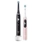 Oral-B iO6 Series Duo Pack Black / Pink Sand цена и информация | Elektrilised hambaharjad | kaup24.ee