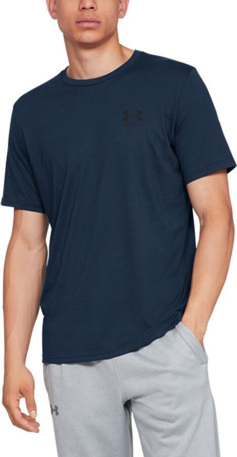 Under Armour meeste T-särk Chest SS 1326799408, sinine цена и информация | Meeste T-särgid | kaup24.ee