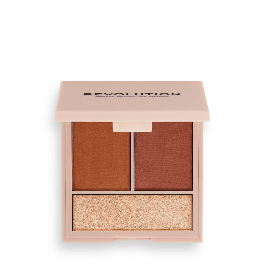 Kontuurimispalett Makeup Revolution Contour Powder Compact Fair, 7g hind ja info | Jumestuskreemid, puudrid | kaup24.ee