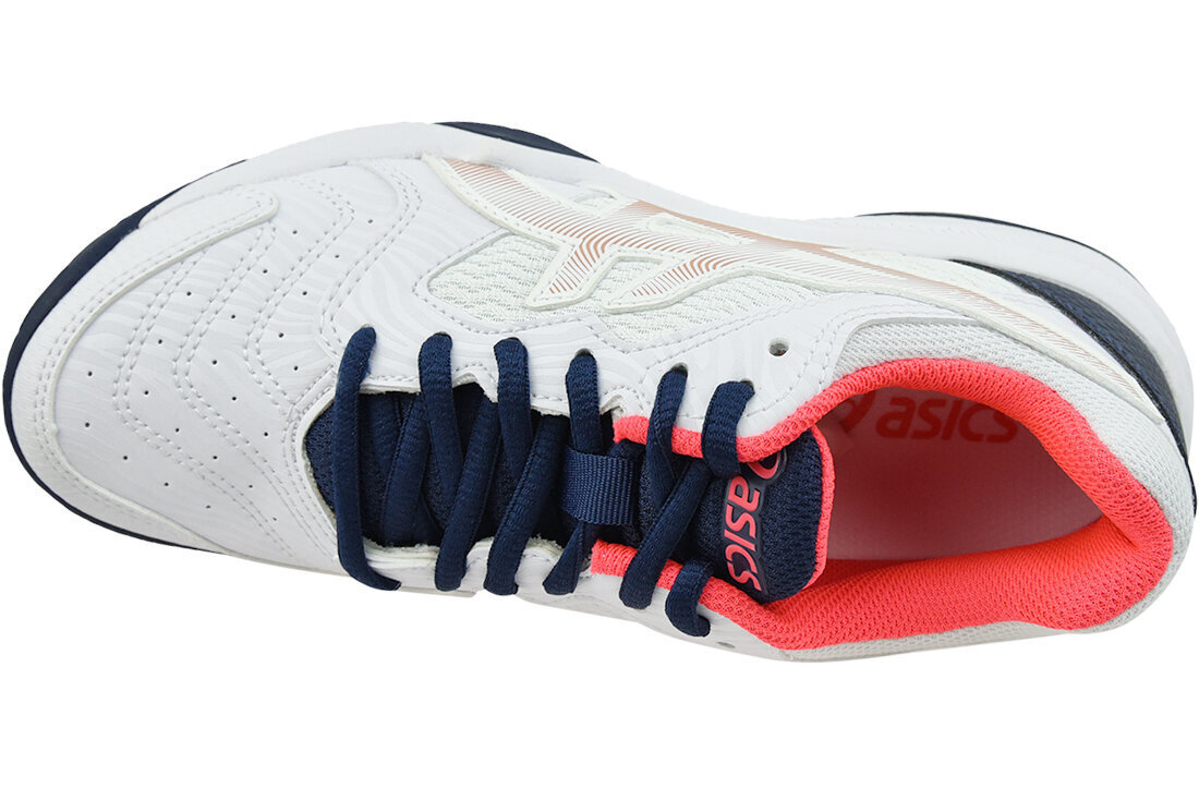 Spordijalatsid naistele Asics Gel Dedicate 6 1042A067 103, valge цена и информация | Naiste spordi- ja vabaajajalatsid | kaup24.ee