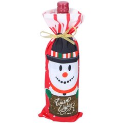 Рождественский подарочный пакет для бутылки. цена и информация | Подарочные упаковки | kaup24.ee