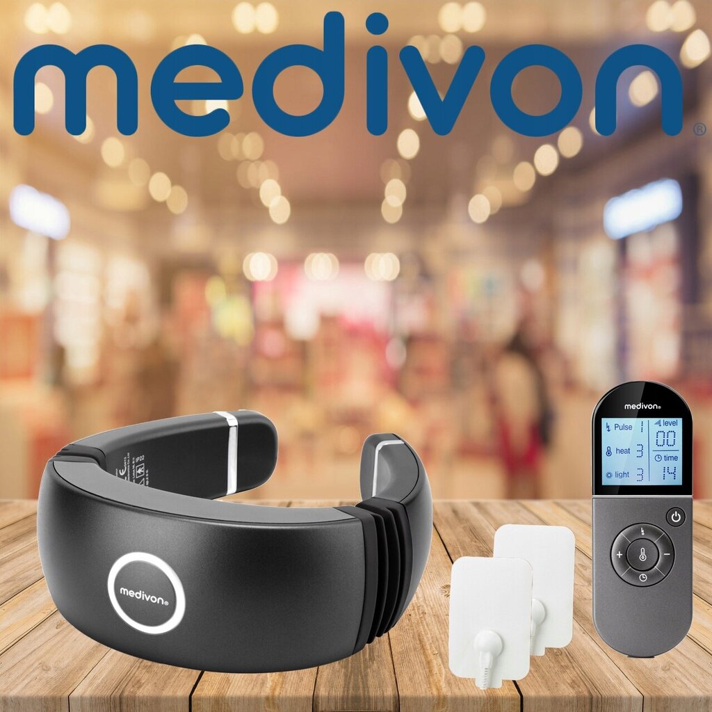 Medivon Smart EMS - kaela- ja lihasmasseerija, elektrostimulaator 2 in 1 цена и информация | Massaažiseadmed | kaup24.ee