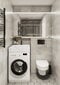 Valamu pesumasina kohal 60,3x59,8 cm, valge TALLINN hind ja info | Kraanikausid, valamud | kaup24.ee