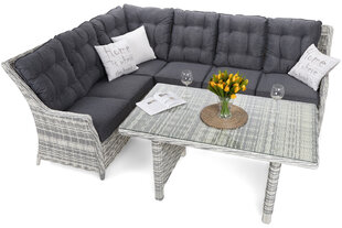 Комплект мебели для сада Alicante Light Grey / Grey цена и информация | Комплекты уличной мебели | kaup24.ee