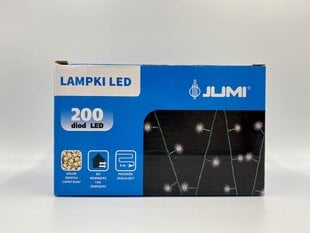 LED õuevanik, 200 Ledi, soe valge цена и информация | Гирлянды | kaup24.ee