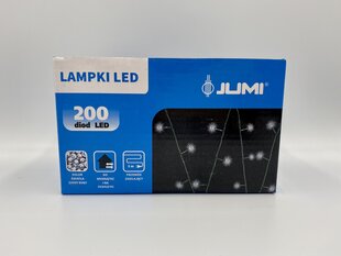 LED Välistuled, 200 Ledi, külm valge цена и информация | гирлянда, 10 вел 4 см | kaup24.ee