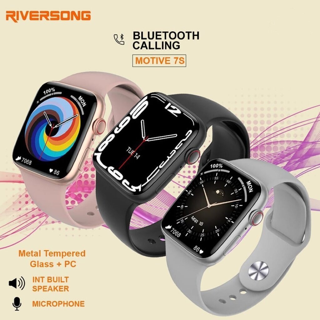 Riversong Motive 7S SW73, roosakas kuldne hind ja info | Nutikellad (smartwatch) | kaup24.ee