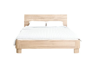 Кровать Фурнитеко Корса  1200x2000 с ламелями (отбеленный дуб) цена и информация | Кровати | kaup24.ee