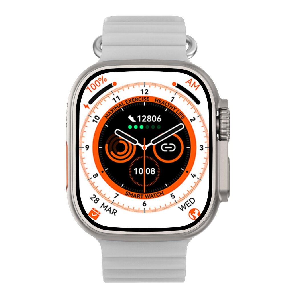 DT NO.1 DT8 Ultra+ Grey hind ja info | Nutikellad (smartwatch) | kaup24.ee