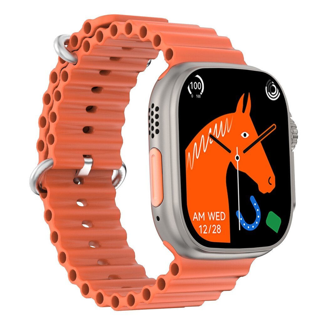 DT NO.1 DT8 Ultra+ Orange hind ja info | Nutikellad (smartwatch) | kaup24.ee