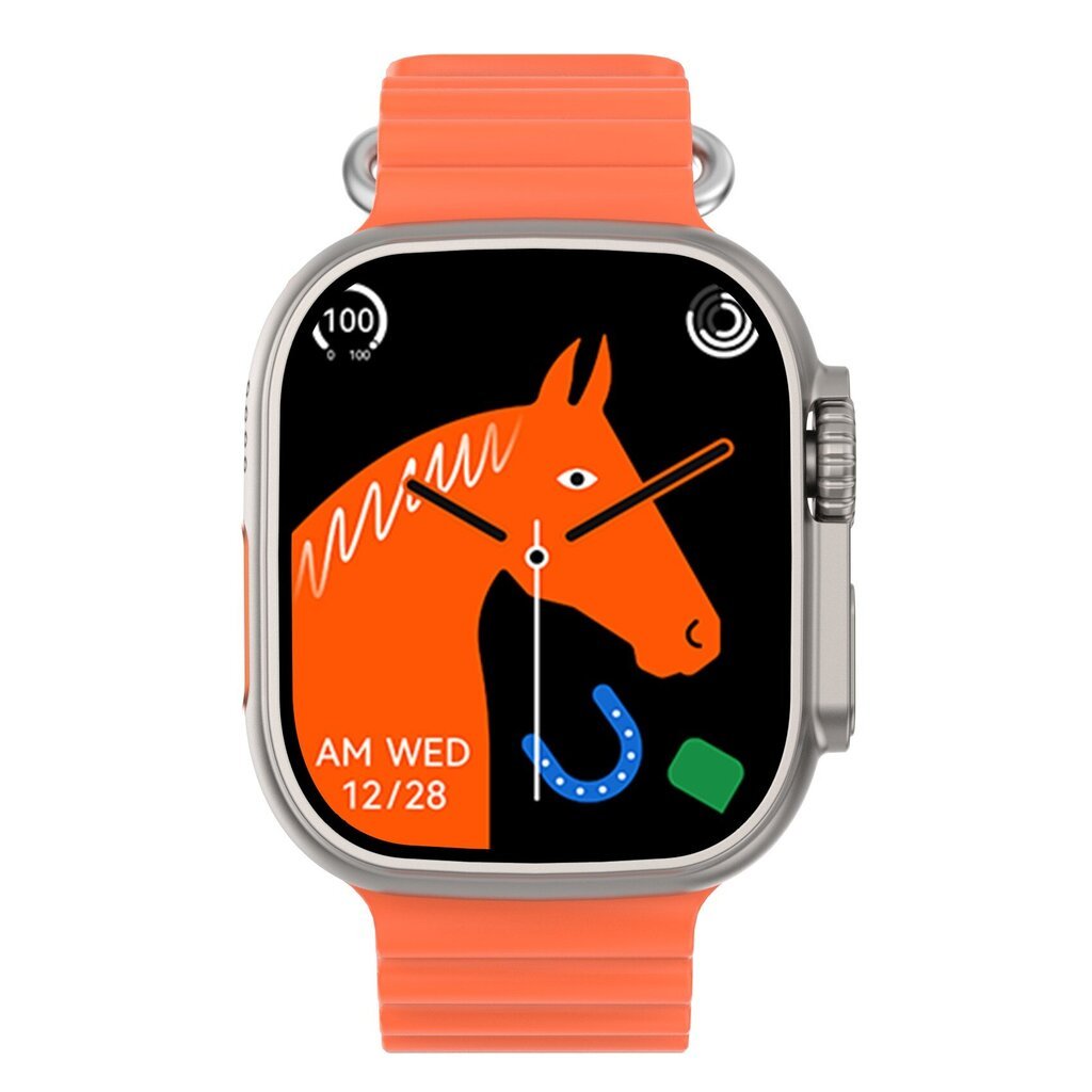 DT NO.1 DT8 Ultra+ Orange hind ja info | Nutikellad (smartwatch) | kaup24.ee