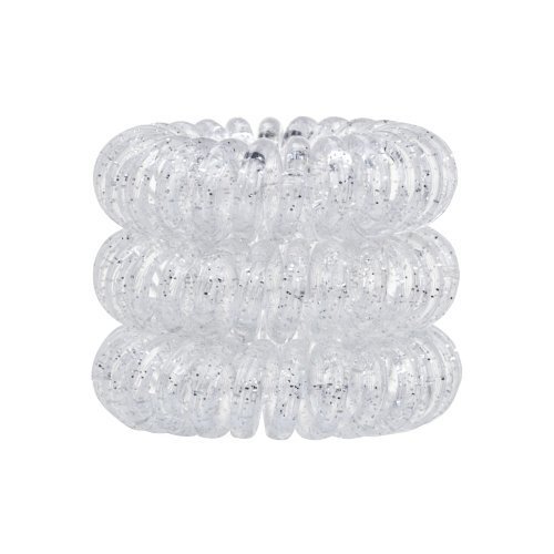 Invisibobble Invisibobble 3 pieces - Rubber Band Hair Sparkling Clear цена и информация | Juuste aksessuaarid | kaup24.ee