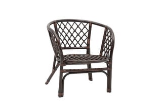 Плетеное кресло Bahama, темно-коричневый цена и информация | Уличные cтулья | kaup24.ee