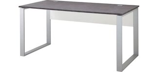 Письменный стол Altino 4150, белый/серый цена и информация | Компьютерные, письменные столы | kaup24.ee