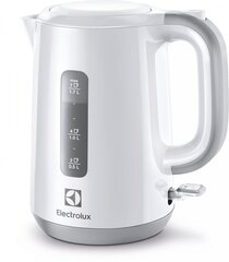 Veekeetja Electrolux, 1,7 L, EEWA3330, hõbedane hind ja info | Veekeetjad | kaup24.ee