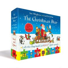 Christmas Bear Book and Jigsaw Set hind ja info | Väikelaste raamatud | kaup24.ee