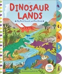 Dinosaur Lands Main Market Ed. hind ja info | Väikelaste raamatud | kaup24.ee