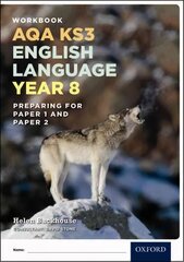 AQA KS3 English Language: Key Stage 3: Year 8 test workbook: With all you need to know for your 2021 assessments цена и информация | Книги для подростков и молодежи | kaup24.ee