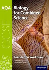 AQA GCSE Biology for Combined Science (Trilogy) Workbook: Foundation: With all you need to know for your 2022 assessments, Foundation, AQA GCSE Biology for Combined Science (Trilogy) Workbook: Foundation цена и информация | Книги для подростков и молодежи | kaup24.ee