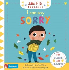 I Can Say Sorry цена и информация | Книги для малышей | kaup24.ee