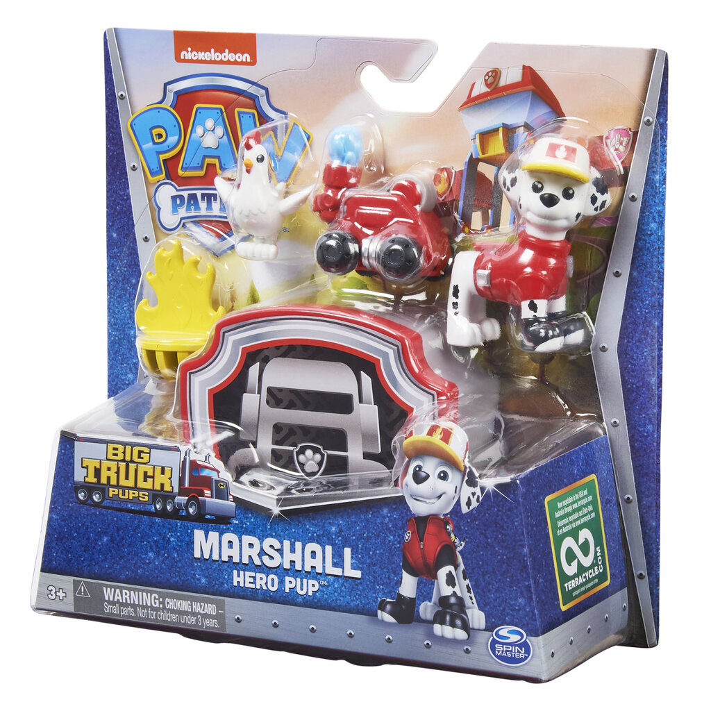 Kuju Marshall Käpapatrull (Paw Patrol) SpinMaster, 6065251 цена и информация | Poiste mänguasjad | kaup24.ee