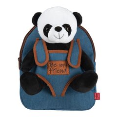 Рюкзак «Denim Paul Panda» цена и информация | Школьные рюкзаки, спортивные сумки | kaup24.ee