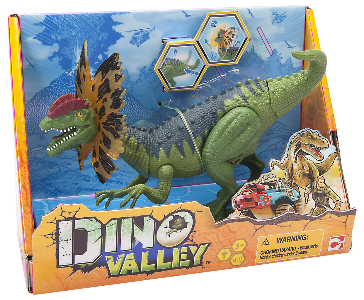 Dinosaurus valguse ja helidega Chap Mei Dino Valley, 542083/542141 цена и информация | Poiste mänguasjad | kaup24.ee