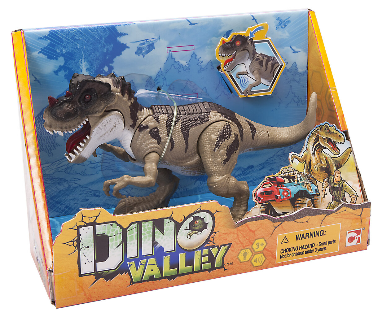 Dinosaurus valguse ja helidega Chap Mei Dino Valley, 542083/542141 цена и информация | Poiste mänguasjad | kaup24.ee