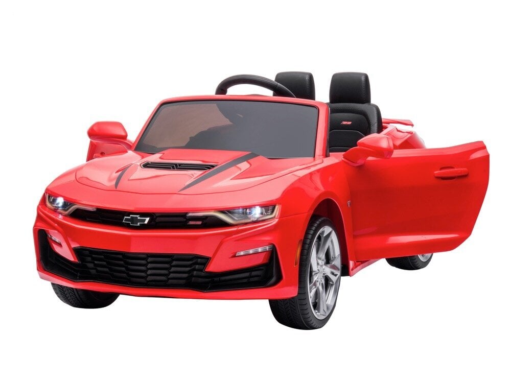 Chevrolet Camaro SS, 12V muusikamooduliga, punane hind ja info | Laste elektriautod | kaup24.ee