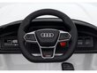 Audi RS e-tron GT, 12 volti, muusikamooduliga, valge hind ja info | Laste elektriautod | kaup24.ee
