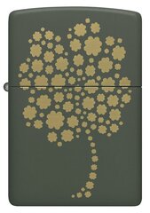 Зажигалка Zippo 48501 Four Leaf Clover Design цена и информация | Зажигалки и аксессуары | kaup24.ee