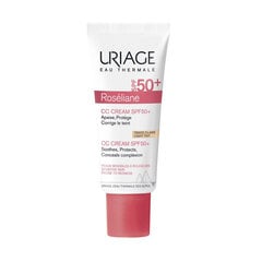 Universaalne tooni korrigeeriv kreem Uriage Roseliane CC SPF50, 40ml hind ja info | Näokreemid | kaup24.ee