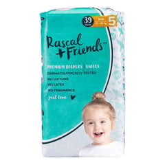 Mähkmed Rascal and Friends suurus 5 (13-18kg), 39 tk. цена и информация | Подгузники | kaup24.ee