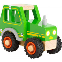 Деревянный трактор цена и информация | Игрушки для мальчиков | kaup24.ee