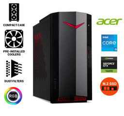 Nitro 50 i5-11400F 16GB 512GB 1TB HDD GTX 1660 SUPER 6GB Windows 10 цена и информация | Стационарные компьютеры | kaup24.ee